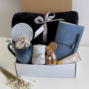 Care Package for Men Get Well Soon Gift Box, Surgery Recovery Basket, Thinking of You Gift for Him, Men’s Care Box Hug in a Box