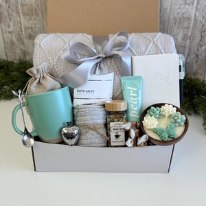 You got this gift box, Proud of you gift box, Sending a hug gift basket, You got this care package, Gift basket with journal, Self care box