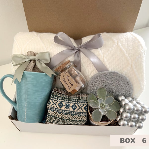 Hygge Gift Box, Self Care Gift Basket, Cozy Gift Box for Him, Care Package For Her, Thinking Of You Gift, Sunshine Gift Box, Comfort Basket