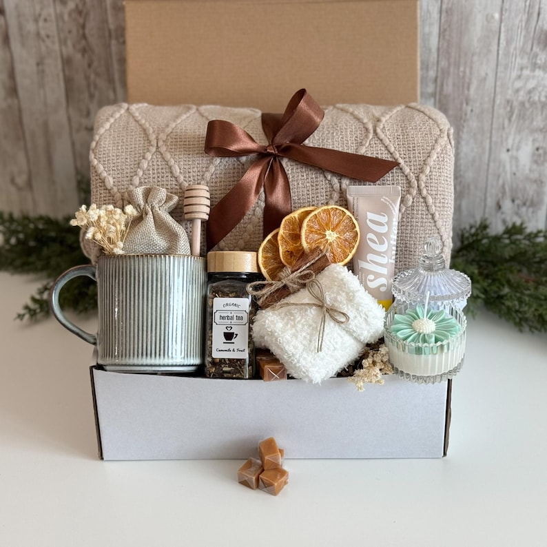 Get Well Soon Care Package for Women, Sending a Hug Care Package ...