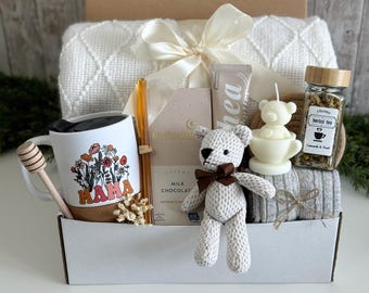 New mom gift basket postpartum, Expecting mom gift basket, Self care gift for new mom, New mom gift basket girl, Gift basket for new mom