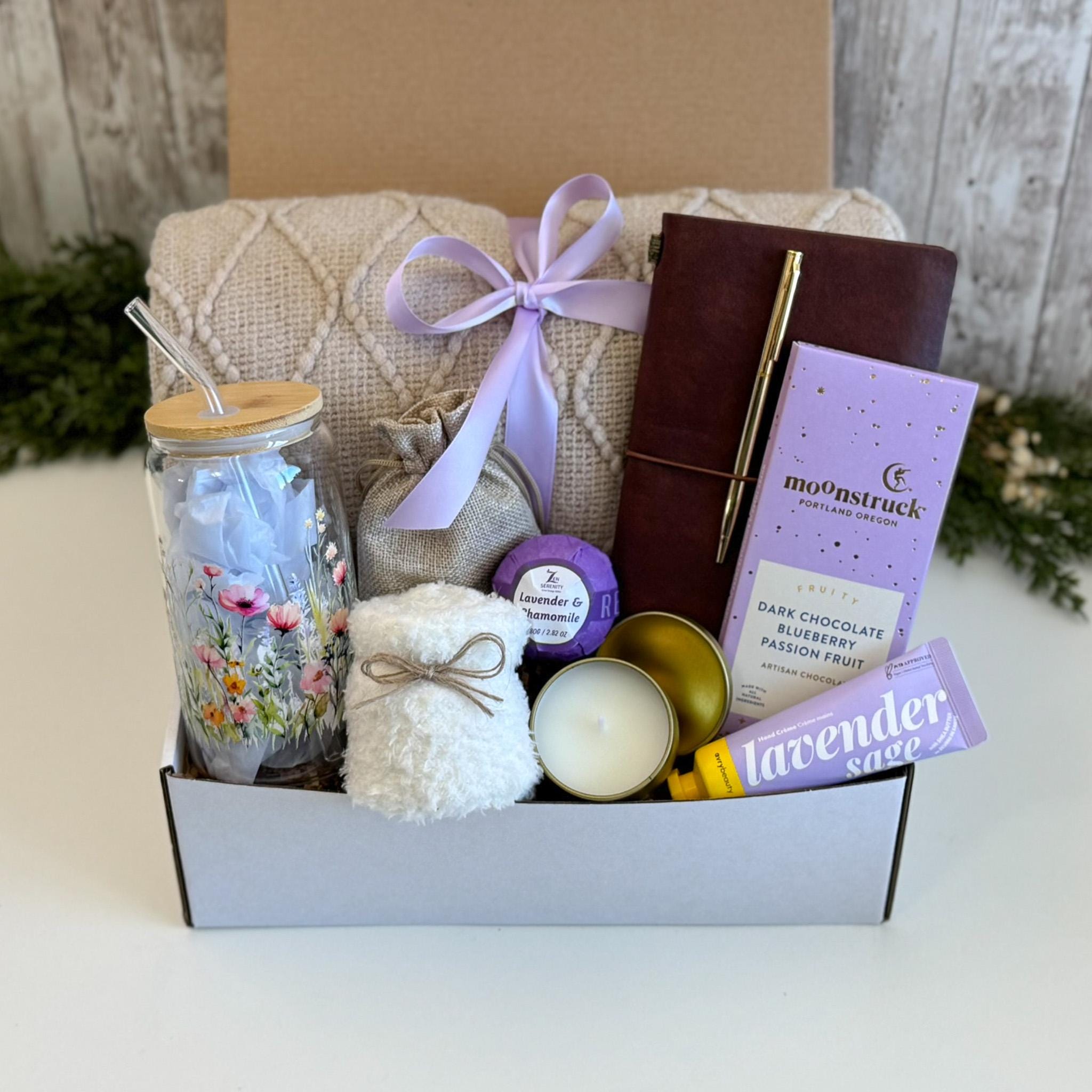 Mothers Day Blanket With Music Box For Mom Gift Box Set Mother’s Day Birthday