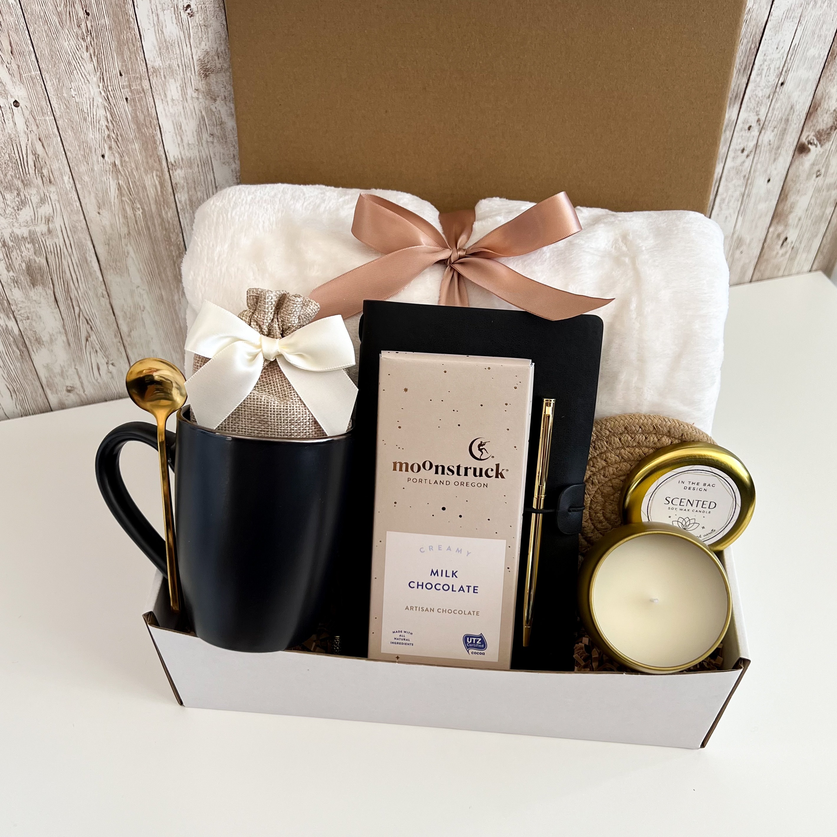 Teacher Appreciation Gift, Thank You Gift Basket for Women, Graduation ...