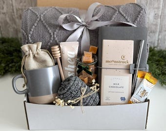 Care Package for Men Get Well Soon Gift Box, Surgery Recovery Basket, Thinking of You Gift for Him, Men’s Care Box