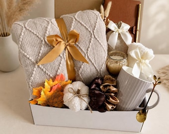 Gift baskets for women, Hug in a Box for Women Gift Set, Hygge Gift Box, Thinking of You, Thank you gift box Gift baskets for women birthday