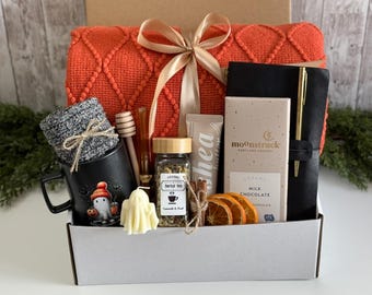 Halloween Boo Box for her, Halloween Gift box for Daughter, Fall Gift Box for Her, Halloween Gift Box with Pumpkin, Boo Box for Girlfriend