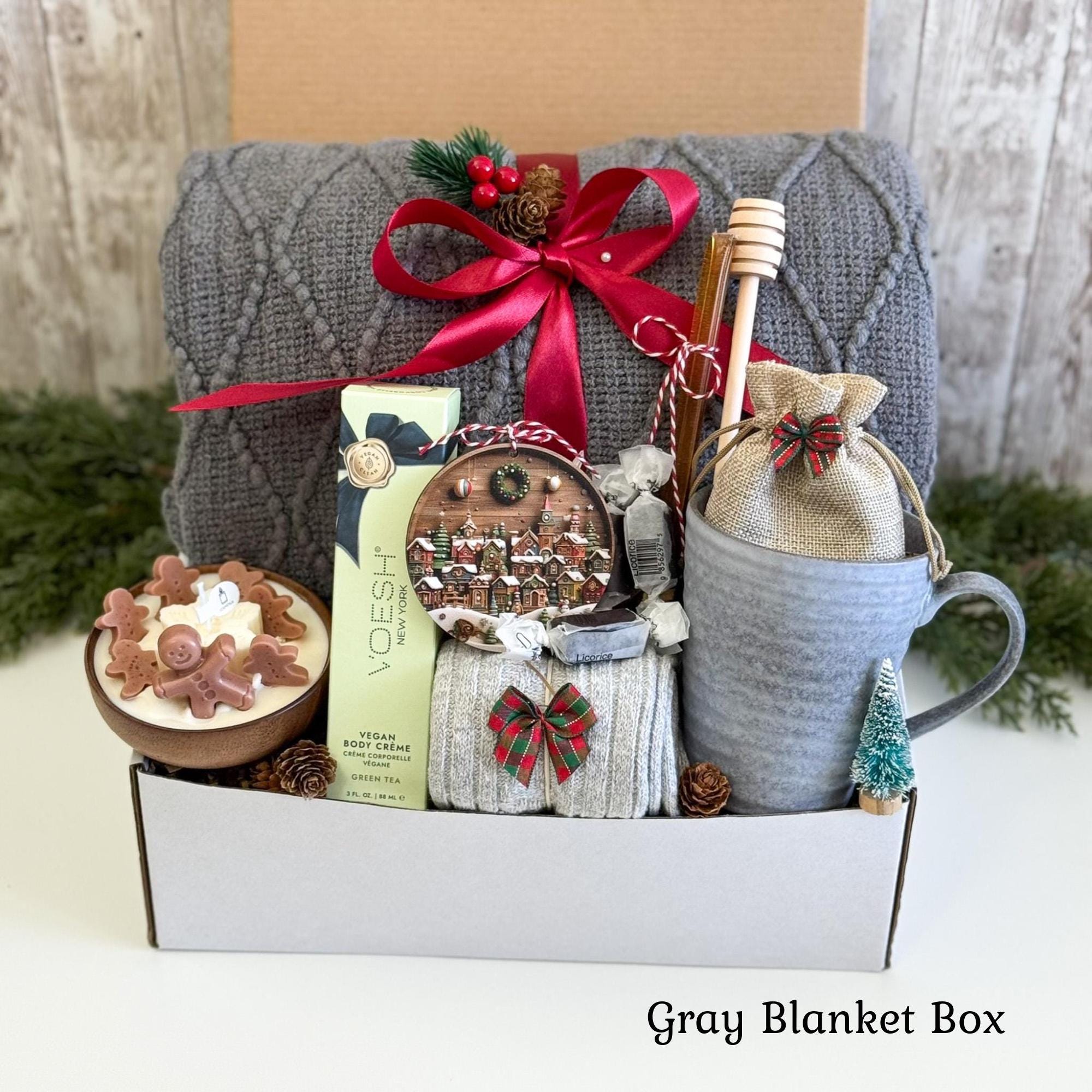 Christmas gifts Gift Box, Holiday gift box, Winter gift box, Winter gift basket, Christmas Care Package, Handmade Christmas gift sets