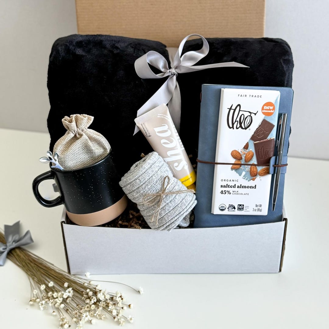 Gift Basket for Him, Get Well Care Package for Him, Care Package