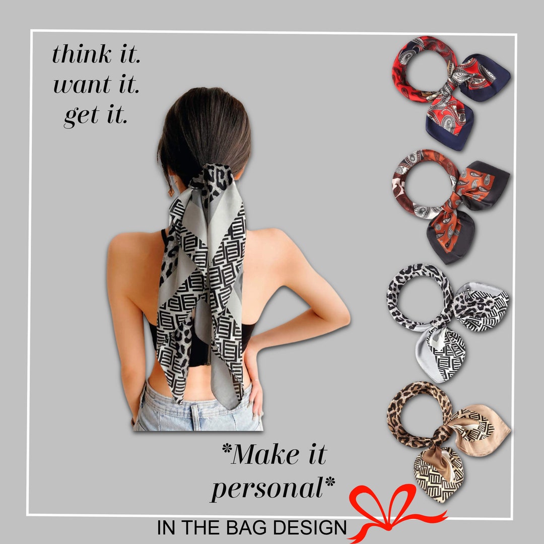 silk bandana for hair