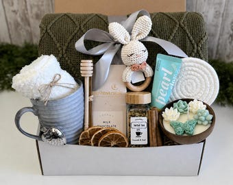 Care package for expecting mom, Gifts for pregnant women, Gift for expecting mom, Maternity hospital box, Mommy to be gift basket