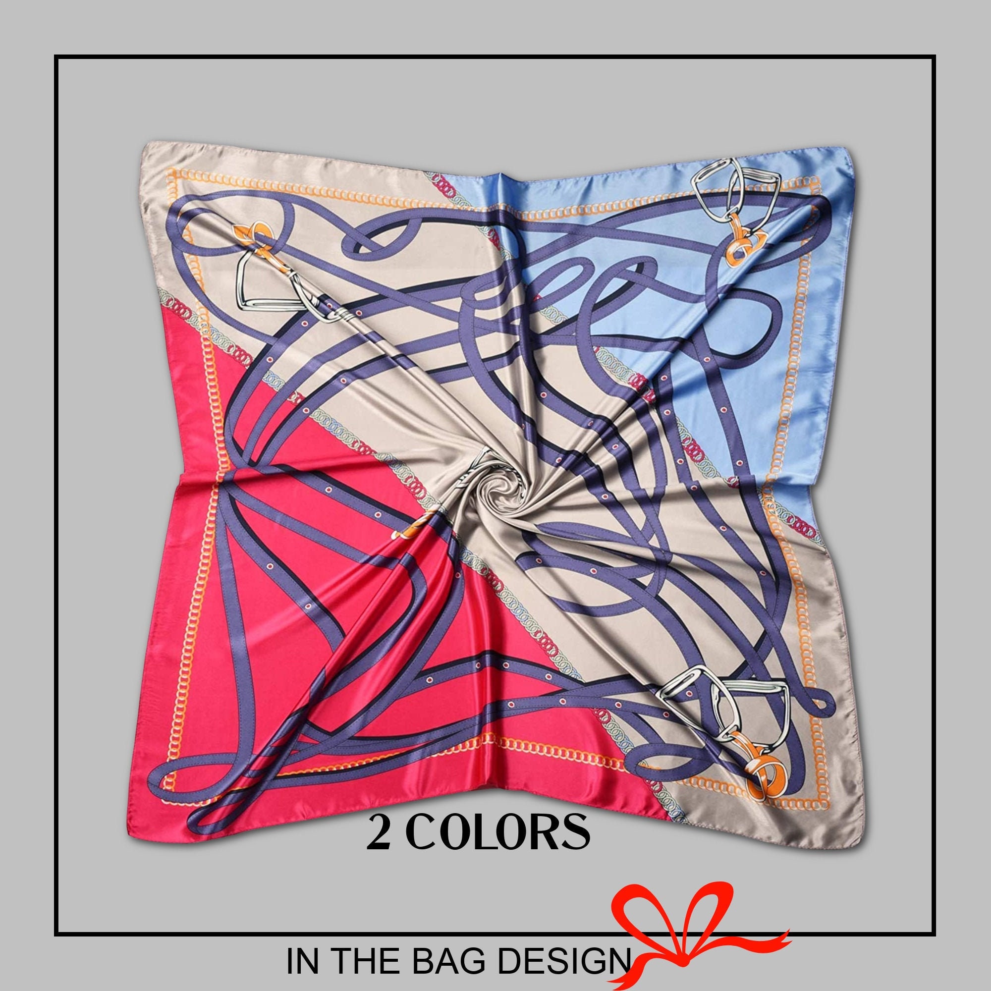 Silk Head Scarf Silk Scarf for Hair Woman Silk Scarf Etsy