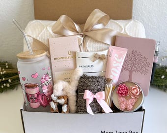 Mothers day baskets, Relaxing Spa Box for Mom, Thoughtful Mother’s Day Gift, Cute mothers day gifts, Best Mom Ever Gift Basket, Hug in a box