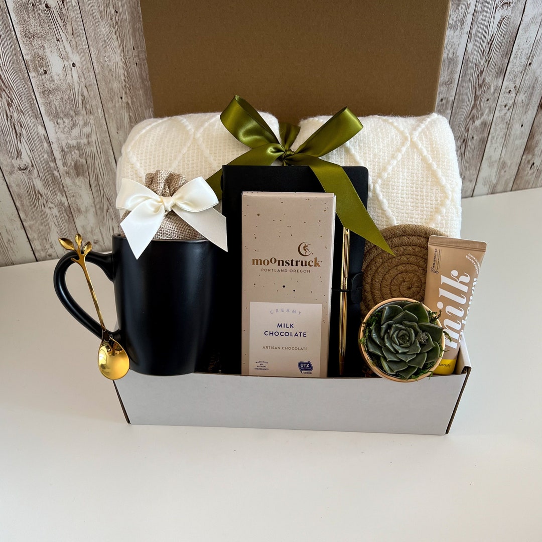 Teacher Appreciation Gift, Thank You Gift Basket for Women, Graduation ...