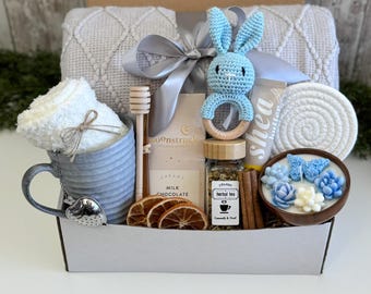 New Baby Gift Box, Congrats On Your New Baby, Bew baby boy gift box, Congratulations Pregnancy Gift Set, Congrats new baby gift basket