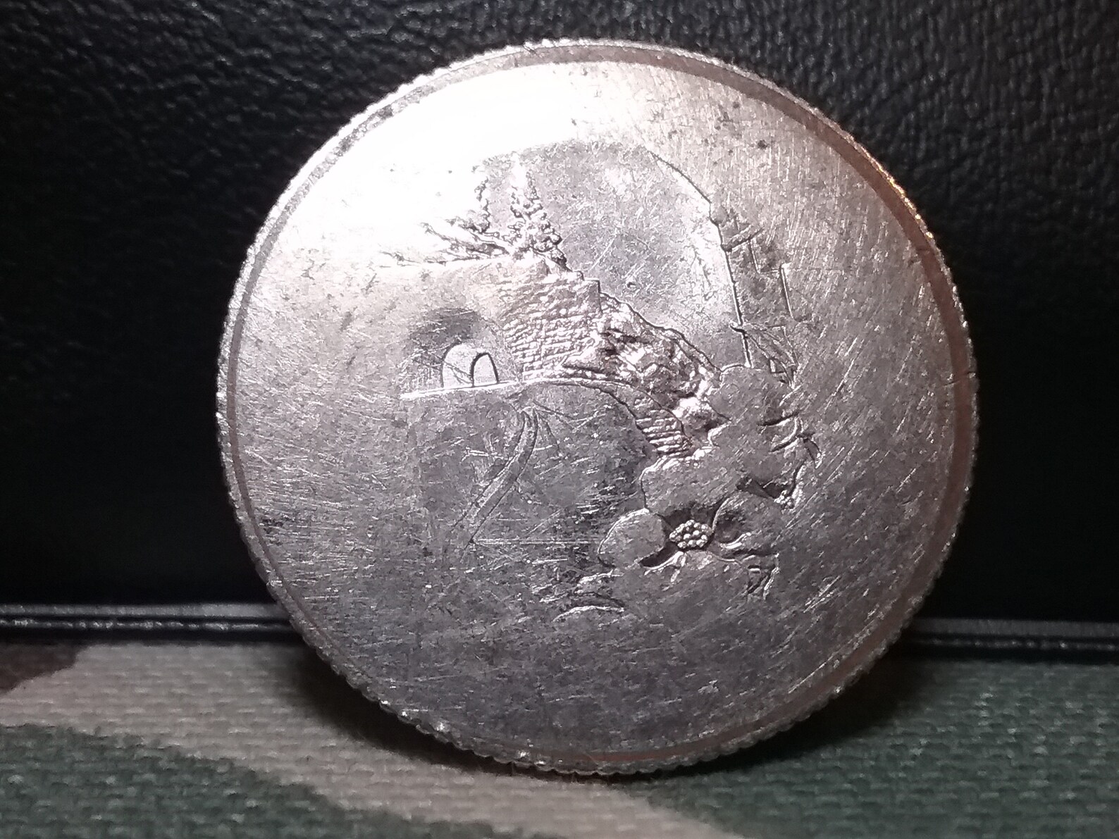 Error Coin 2015 Blue Ridge Parkway quarter with adjustment Etsy