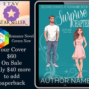 Surprise Chapter: romance book cover Indie Authors Budget covers,  romance cover, contemporary book covers, sweet fall romance book