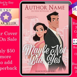 Maybe Not but Yes: romance book cover Indie Authors Budget covers,  romance cover, contemporary covers, office romance cover
