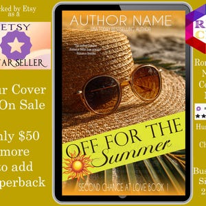 Off for the Summer: romance book cover Indie Authors Budget covers,  romance cover, contemporary covers, Summer romance cover, sweet romance