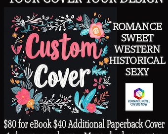 Personalisiertes Buchcover: IHRE DESIGN IDEE Cover Indie Autor Cover, Romanze Cover, zeitgenössische Romanze Buchumschläge, süßes Romanze Buch