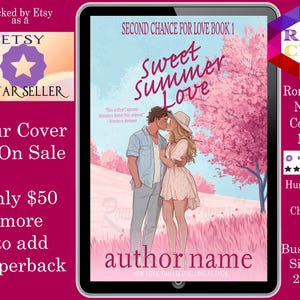 Sweet Summer Love: romance book cover Indie Authors Budget covers,  romance cover, contemporary covers, Summer romance cover