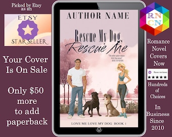 To Rescue my Do Rescue Me Romance Book Cover, Indie Author, sweet romance,  illustrated
