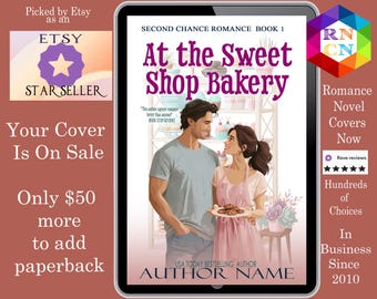 At the Sweet Shop Bakery: romance book cover Indie  Budget covers,  contemporary covers,  coffee and bakery shop, meet cute,  sweet romance