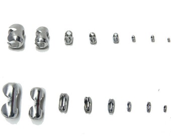 10pcs 9x5.5mm Surgical Stainless Steel Lobster Claw Clasps Connectors Findings