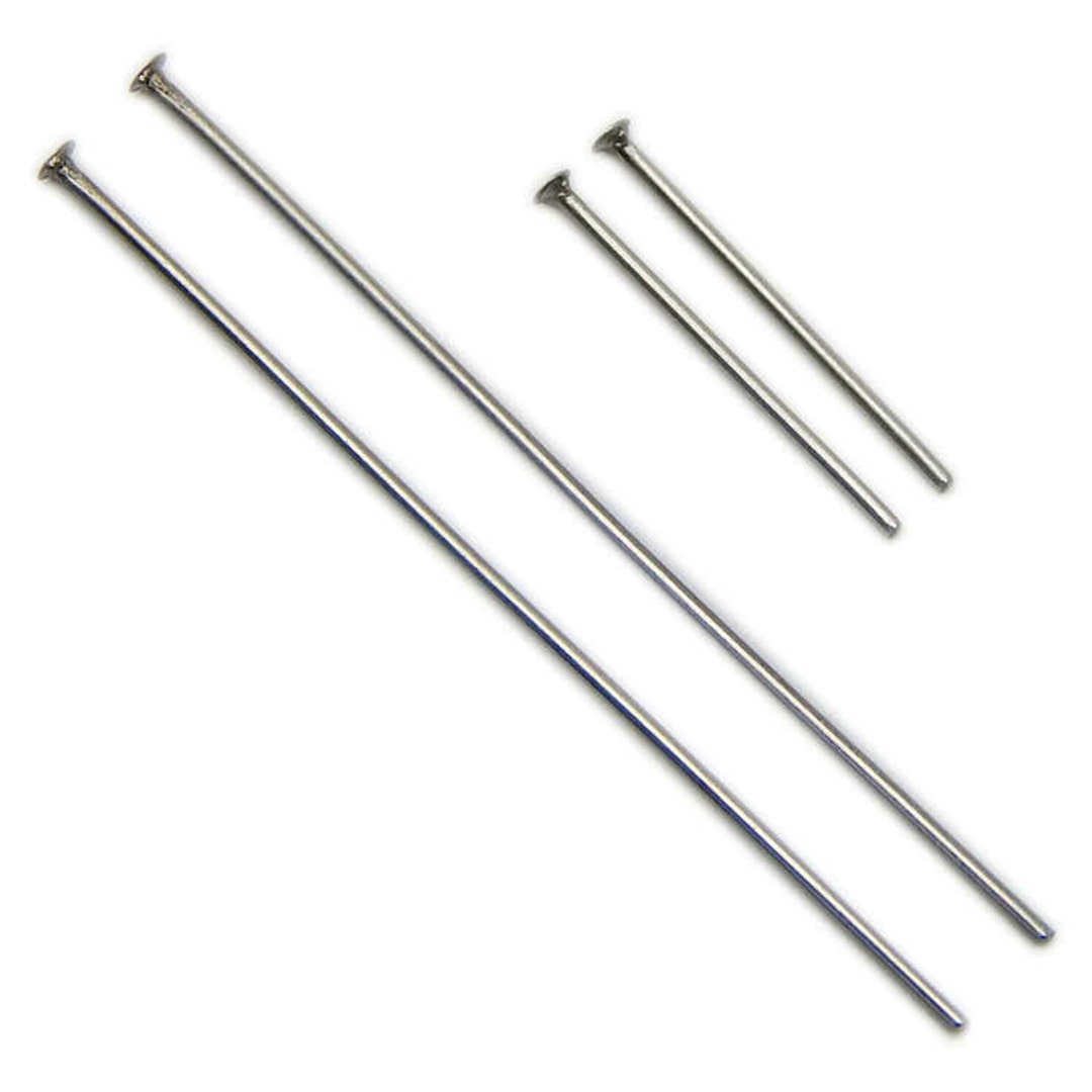 1000 PCS Stainless Steel Flat Head Pins - Etsy