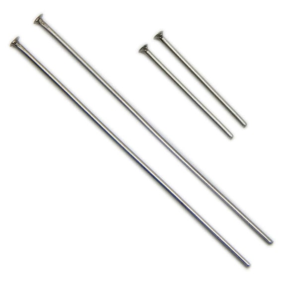 1000 PCS Stainless Steel Flat Head Pins Etsy