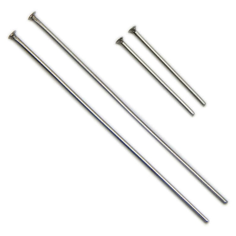 1000 PCS Stainless Steel Flat Head Pins - Etsy