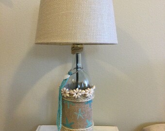 Nautical Seashell Lamp