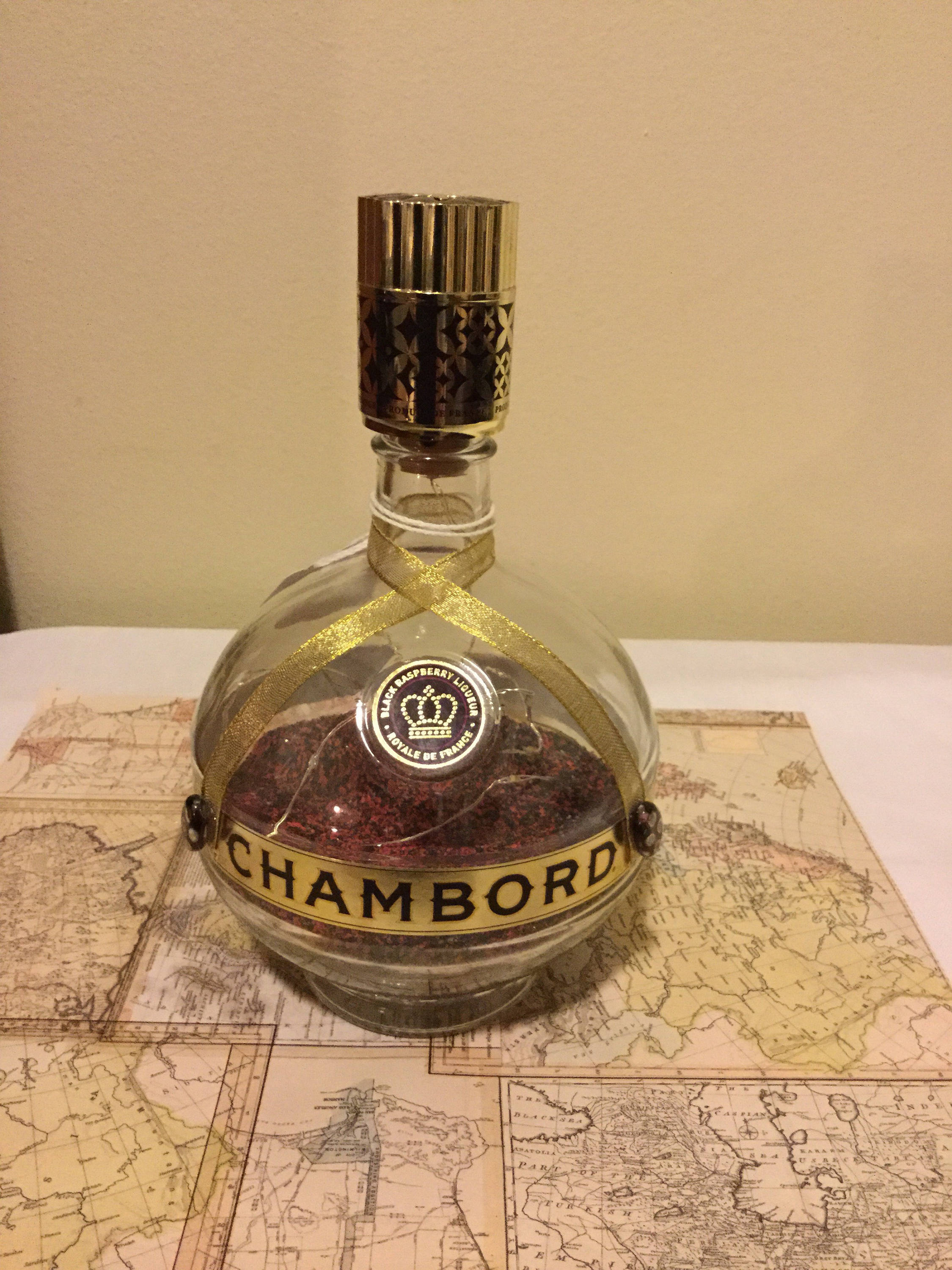 Chambord Bottle Light Etsy