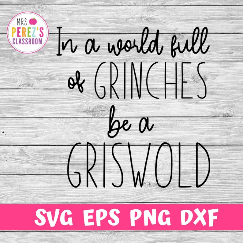 Download Be a Griswold Christmas Vacation SVG Digital Cut File | Etsy