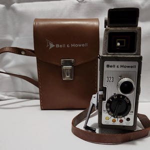 Vintage Bell & Howell 323 Movie Camera