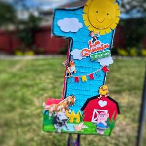 Farm number Pinata Zenon Fam Animals Barn
