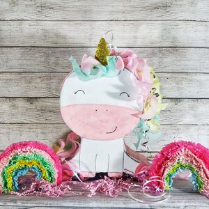 Licorne Kawaii Pinata Etsy France