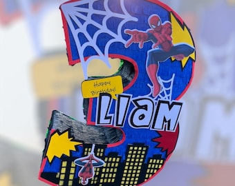 Custom Spiderman  Piñata