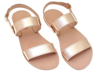 rose gold jesus sandals