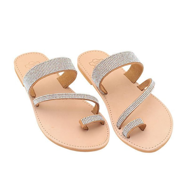 rhinestone sandals wedding