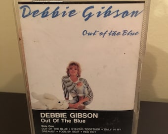 Vintage Debbie Gibson Out Of The Blue Cassette Tape