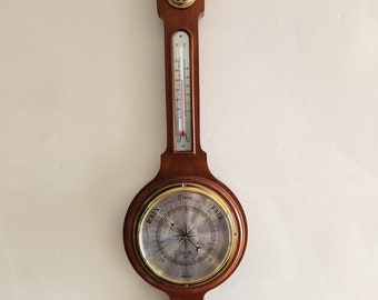 Howard Miller Catalina Thermometer Barometer Hygrometer Aged