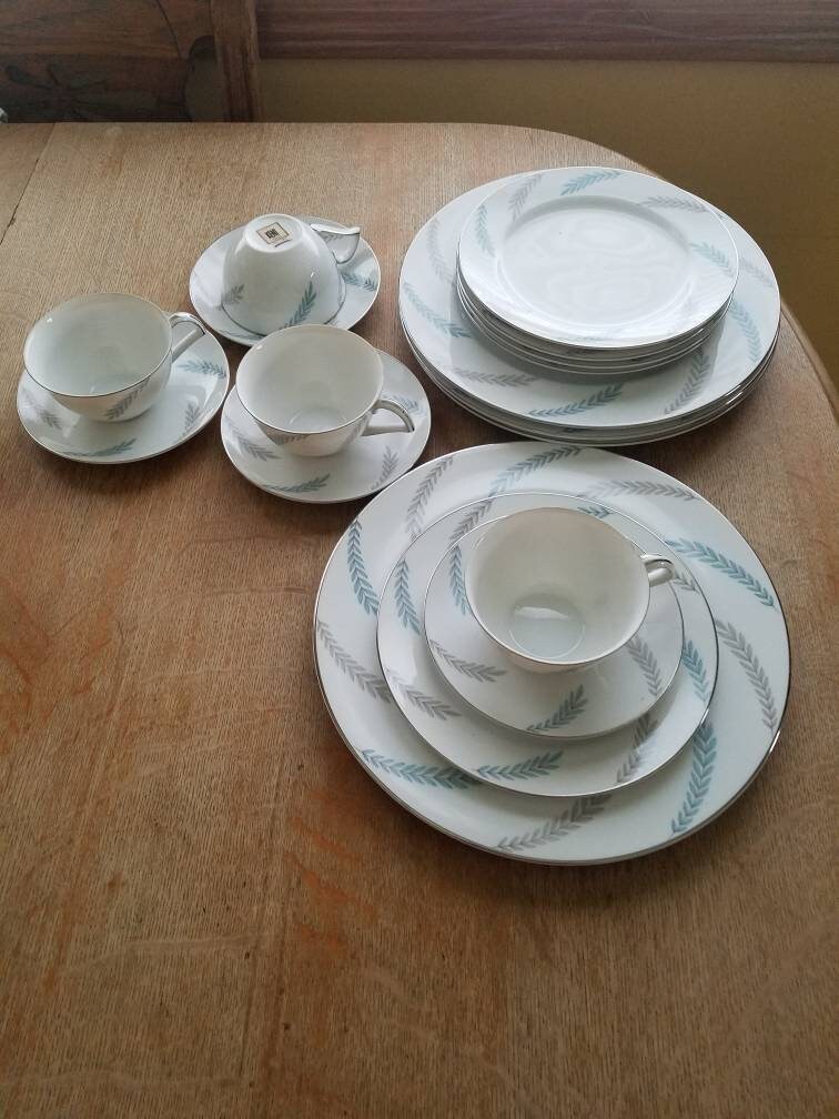 Kent Sherwood China Dinnerware set of 15 made in Japan mid Etsy