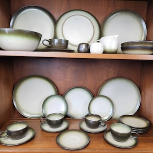 Heath Sea and Sand dish set individual dishes mid-century Danish dinnerware