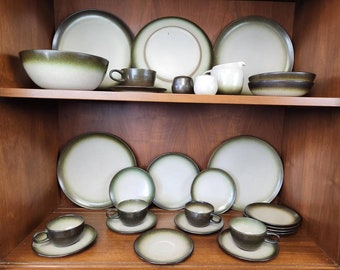 Heath Sea and Sand dish set individual dishes mid-century Danish dinnerware