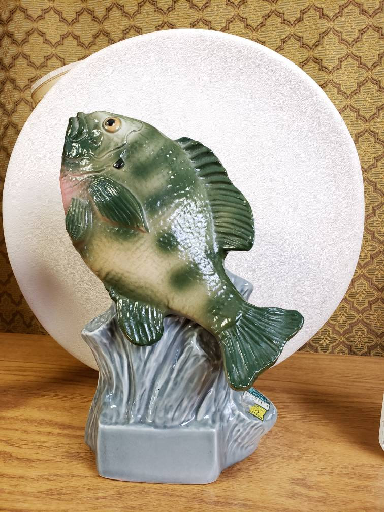 Jim Beam Bluegill decanter National freshwater fishing hall of Etsy