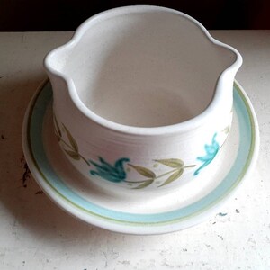 Franciscan Tulip Time Gravy Boat vintage dishware