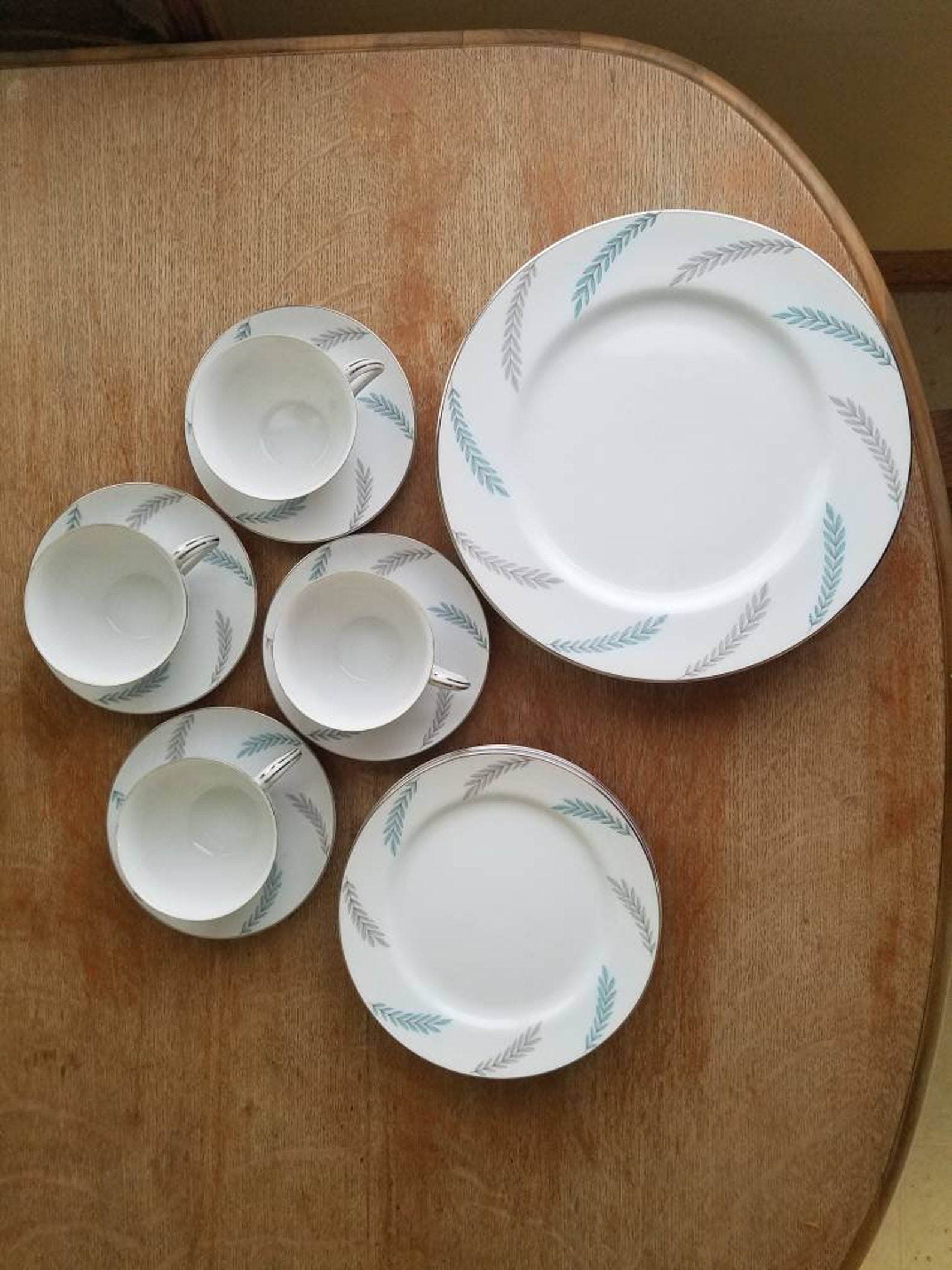 Kent Sherwood China Dinnerware set of 15 made in Japan mid Etsy