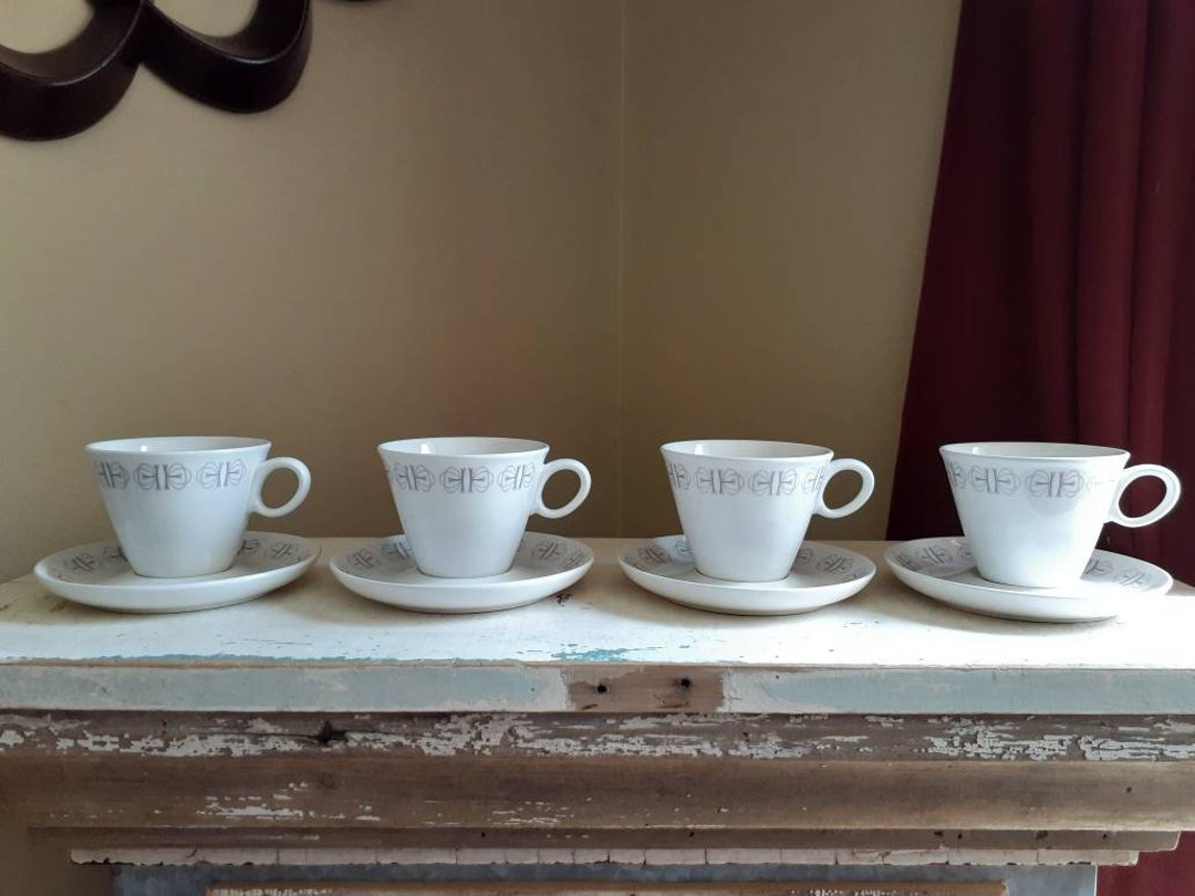Franciscan Whitestone Ware Merry Go Round Pattern Vintage Dishware Set ...