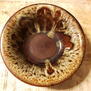 Harker Quaker Maid Vegtable Bowl Rawhide mid century dish image 3