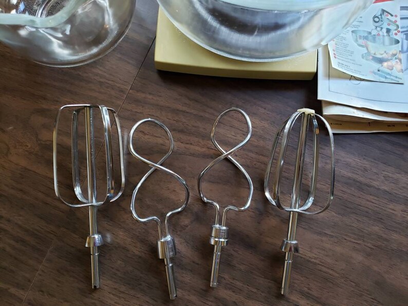 Sunbeam Mixmaster Mixer Harvest Gold Bowl Set and Mixers Etsy